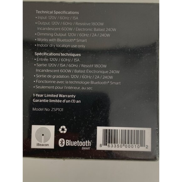 Zuli Smart Plug Smart Home Control 3 Pack Dim Energy Monitor iOS  New 7132 - Picture 4 of 9